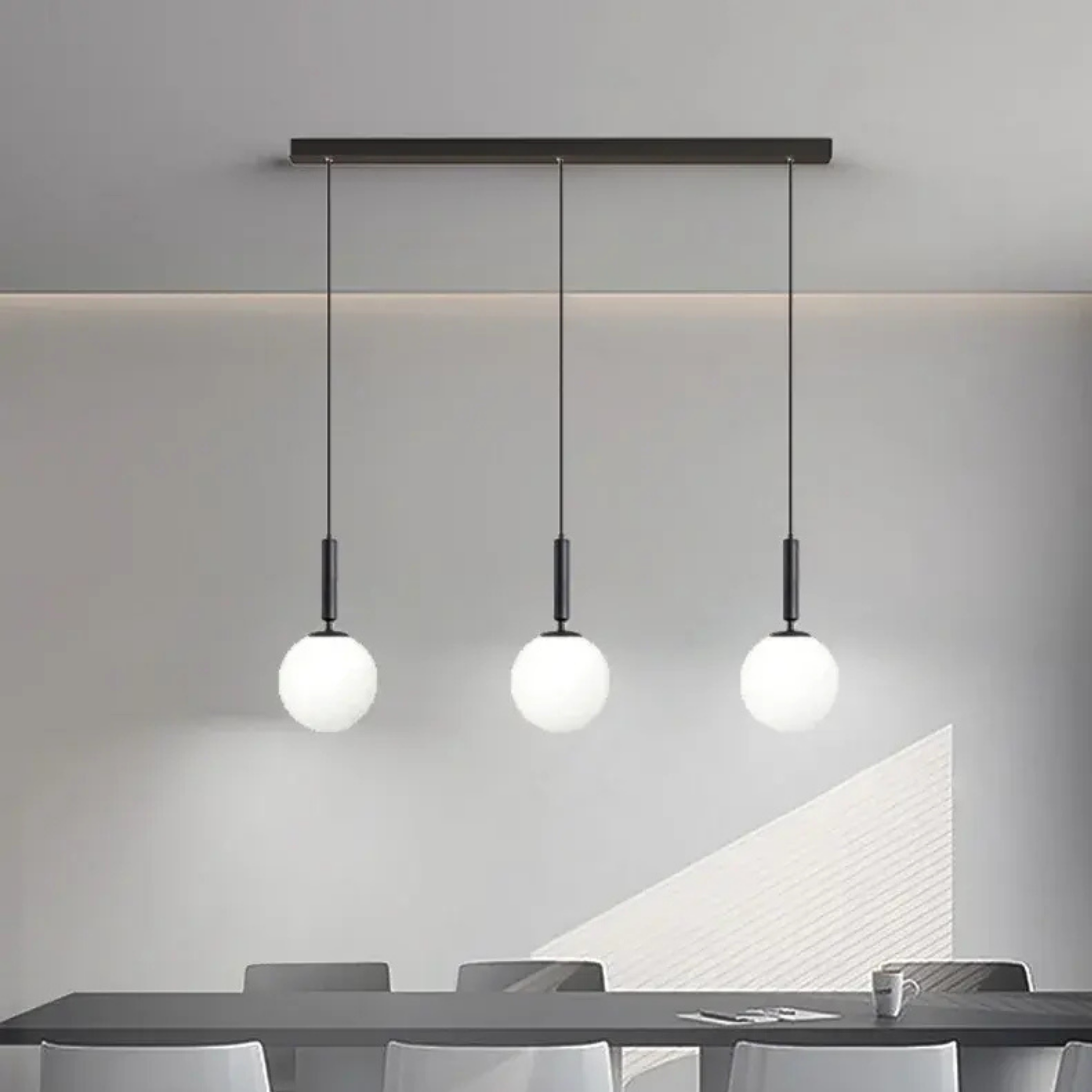 Malleable Glass Chandelier Lamp LP-33